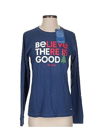 Life Is Good Long Sleeve Blouse (view 1)