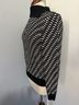 St. John Print Black White Pullover Sweater Size 8 - photo 8