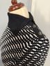 St. John Print Black White Pullover Sweater Size 8 - photo 4