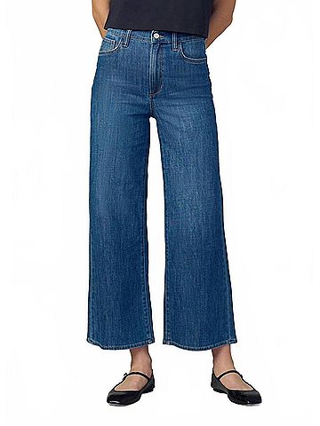 Joe's Jeans Mia High Rise Wide Leg Ankle Pant in Blue (view 2)