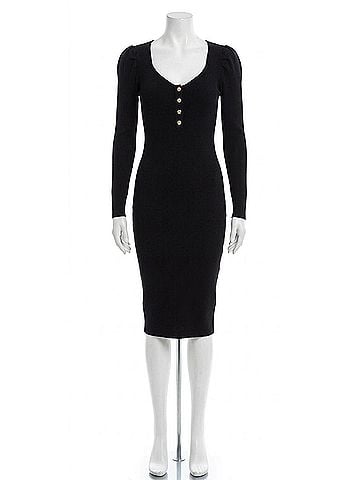 Generation Love Zora Dress in Black (view 1)
