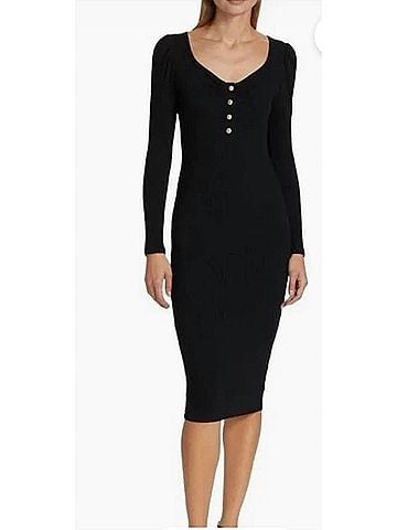 Generation Love Zora Dress in Black (view 2)