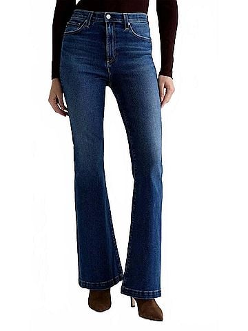 AG Jeans Madi High Rise Flare Jeans in Forgotten (view 2)