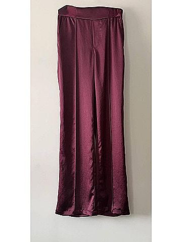 Bailey 44 Women's Angel Wide Leg Pant in Burgundy (view 2)