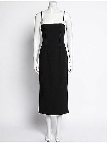 Jonathan Simkhai Kristen Dress in Black Multi (view 2)