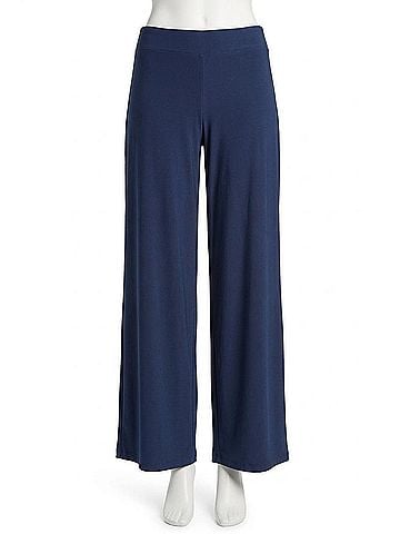 Joseph Ribkoff Pull On Wide-Leg Pants in Nightfall (view 1)