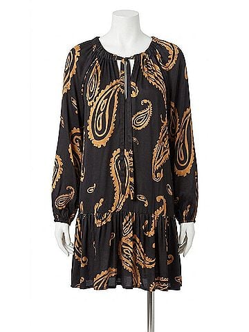 Fifteen Twenty Women's Stella Mini Dress in Paisley (view 1)