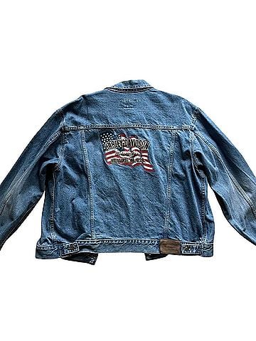 Harley Davidson Denim Jacket (view 2)