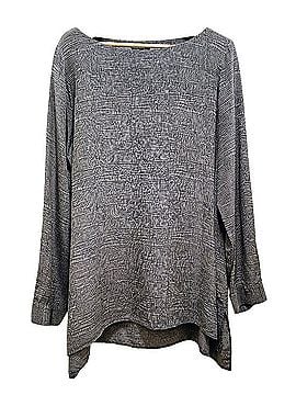 Eileen Fisher Long Sleeve Silk Top (view 1)