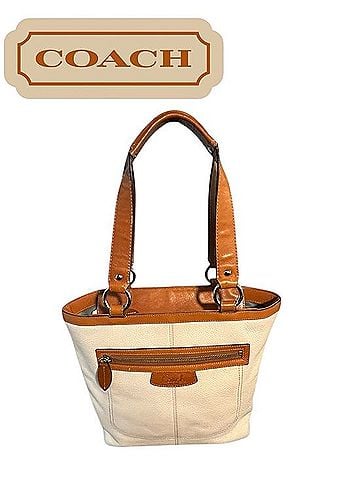 Coach Penelope Leather Tote (view 1)
