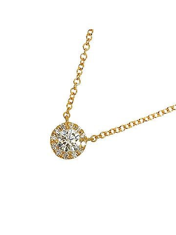 Tiffany & Co. Tiffany &amp; Co. Soleste Diamond Necklace, 0.19ct, H VVS1, 3EX, 40cm, 18K Pink Gold (750) (view 1)