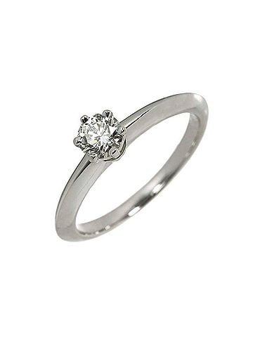 Tiffany & Co. Tiffany &amp; Co. Solitaire Ring with 0.27ct Diamond, Platinum (Pt) (view 1)