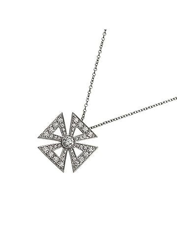 Tiffany & Co. Tiffany &amp; Co. Maltese Cross Diamond Necklace, 40cm, Platinum (Pt) (view 1)