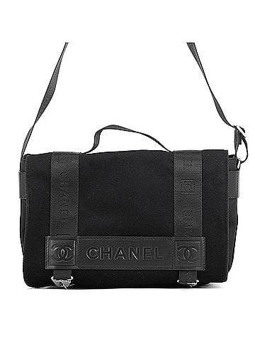 Chanel Chanel Shoulder Bag, Sport Line Handbag, Nylon Felt, A26169, CHANEL Black, (view 1)