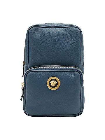 Versace VERSACE Medusa bag, body shoulder leather, blue. (view 1)