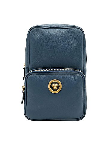 Versace VERSACE Medusa bag, body shoulder leather, blue. (view 2)
