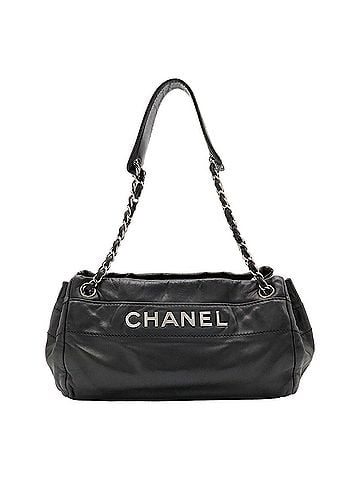 Chanel CHANEL Chanel Chain Bag Shoulder Leather Black (view 1)