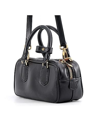 Miu Miu Miu Miu Miu Arcadi Padded Leather Handbag 5BB142 2-way Black for Women (view 2)