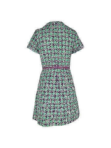 Moschino Boutique Moschino Tweed Mini Dress in Multicolor Wool (view 2)