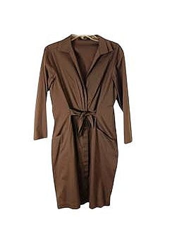 Tahari Shirt Dress Casual Dress (view 1)