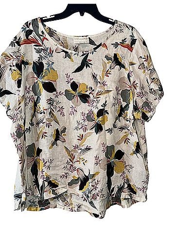 Cynthia Rowley Short Sleeve Blouse (view 1)