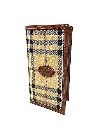Burberry Burberrys Check Billfold Long Wallet 11108482 Beige Burberry (view 1)