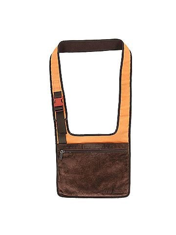 Miu Miu MIUMIU Miu Bag 90s Two-tone Canvas Suede Body Orange Brown Archive Made in Italy Men's (view 1)