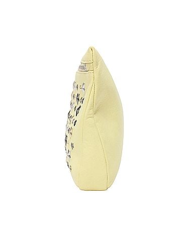 Jimmy Choo JIMMY CHOO Jimmy Choo bag, yellow leather, star stud clutch made in Italy, women's. (view 2)