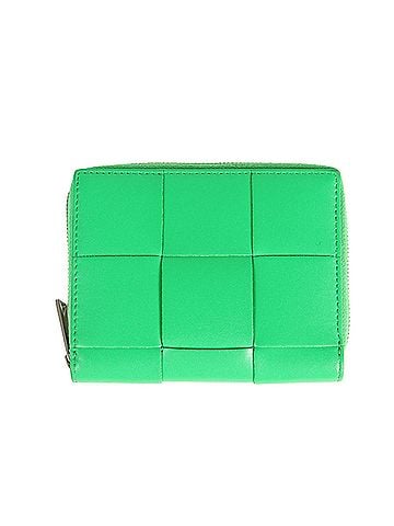 Bottega Veneta BOTTEGA VENETA Maxi Intrecciato Small Cassette Wallet 750252 VCQC1 Paraquito Made in Italy Men's (view 1)