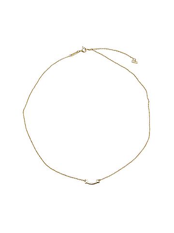 Tiffany & Co. TIFFANY&amp;Co. Tiffany T Smile Mini Necklace Pendant 18KG Yellow Gold Jewelry for Women (view 2)
