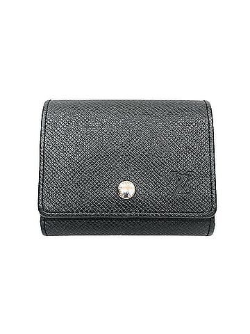 Louis Vuitton Louis Vuitton Taiga Coin Case, Porte Monnaie Sergey M32562, Ardoise Black (view 1)