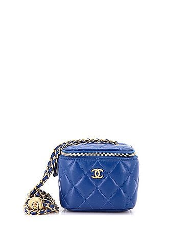Chanel Pearl Crush Vanity Case with Chain Quilted Lambskin Mini (view 1)