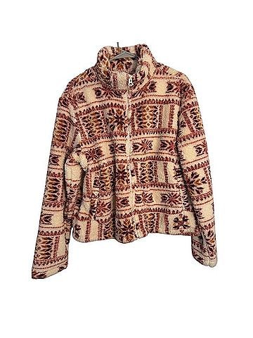 Lucky Brand Nordic Fair Isle Sherpa Fleece Zip Jacket Jacket (view 1)