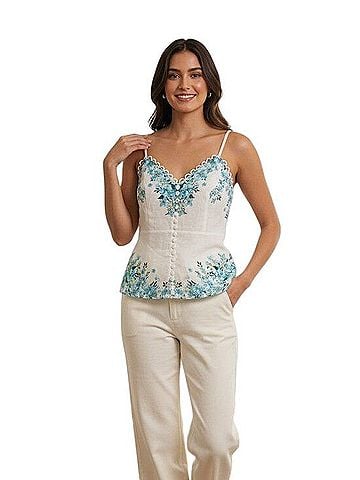 Elie Tahari Sleeveless Top (view 1)