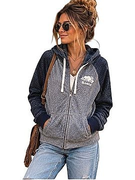 Roots Canada Full Zip Kangaroo Pouch Zip Up Hoodie (view 1)