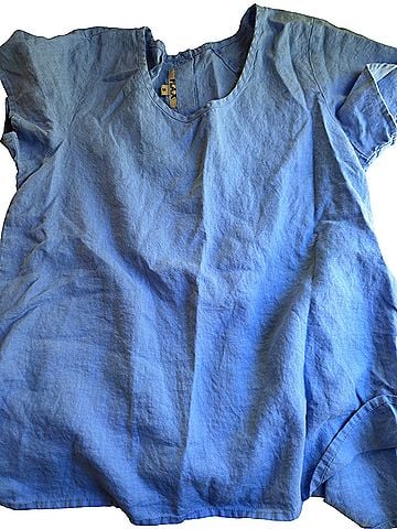 Flax Short Sleeve Blouse (view 1)