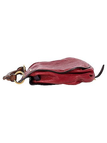 Miu Miu Miu Miu Tri Color Aviator Hobo in Burgundy Leather (view 2)