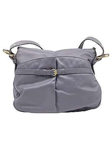 Marc Jacobs Marc by Marc Jacobs Petal to the Metal Natasha Crossbody Bag in Grey Leather (view 2)
