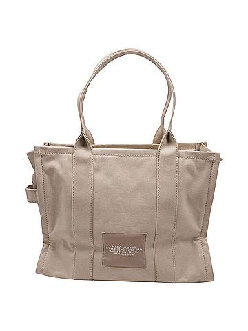 Marc Jacobs Marc Jacobs The Large Tote Bag in Beige Cotton (view 2)