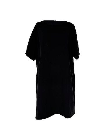 Balenciaga Balenciaga T-Shirt Dress in Black Cotton (view 1)