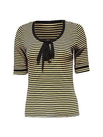Marc Jacobs Marc Jacobs Knitted Stripes Top in Multicolor Cotton (view 1)