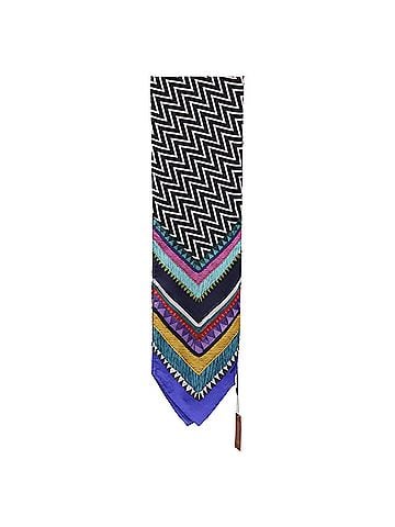 Missoni Missoni Chevron Scarf in Multicolor Silk (view 1)