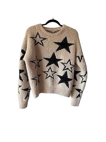 Anthropologie Pilcro Patterned Eyelash Sweater Pullover Sweater (view 1)