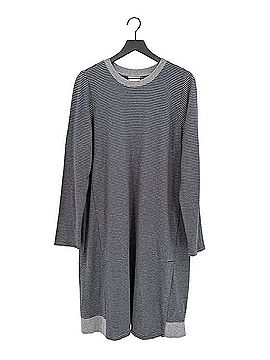 SIGRID OLSEN for J. JILL Wearever Knit Pleat-Back Dress Casual Dress (view 1)