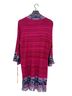 Ruby Rd. 100% Viscose Floral Pink Cardigan Size L - photo 2