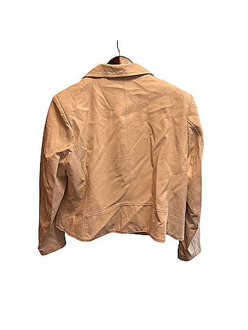 City Chic Faux Leather Jacket (view 2)