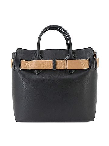 Burberry Burberry Belt Bag - 2-way Waist Bag/Handbag/Shoulder Leather Black/Beige 4076723 (view 2)