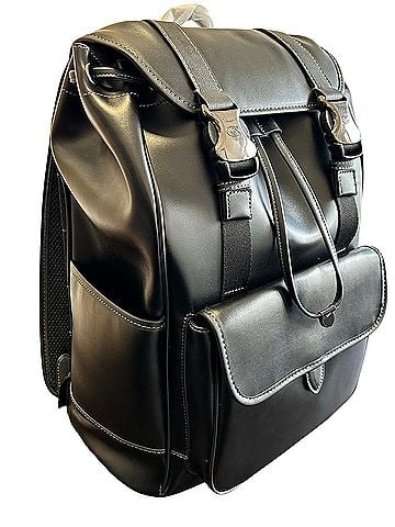 Coach Leather Backpack (view 2)