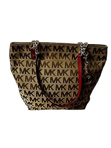 Michael Kors Jet Set Leather Tote (view 1)