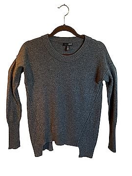 Aqua Cashmere Pullover Sweater (view 1)